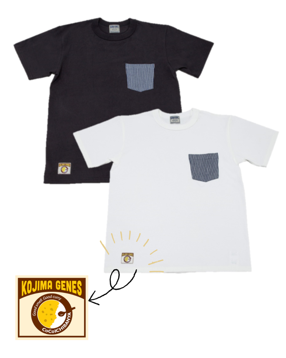 児島ジーンズ×ココイチ Tシャツ（黒） | ココイチ公式通販ショップ